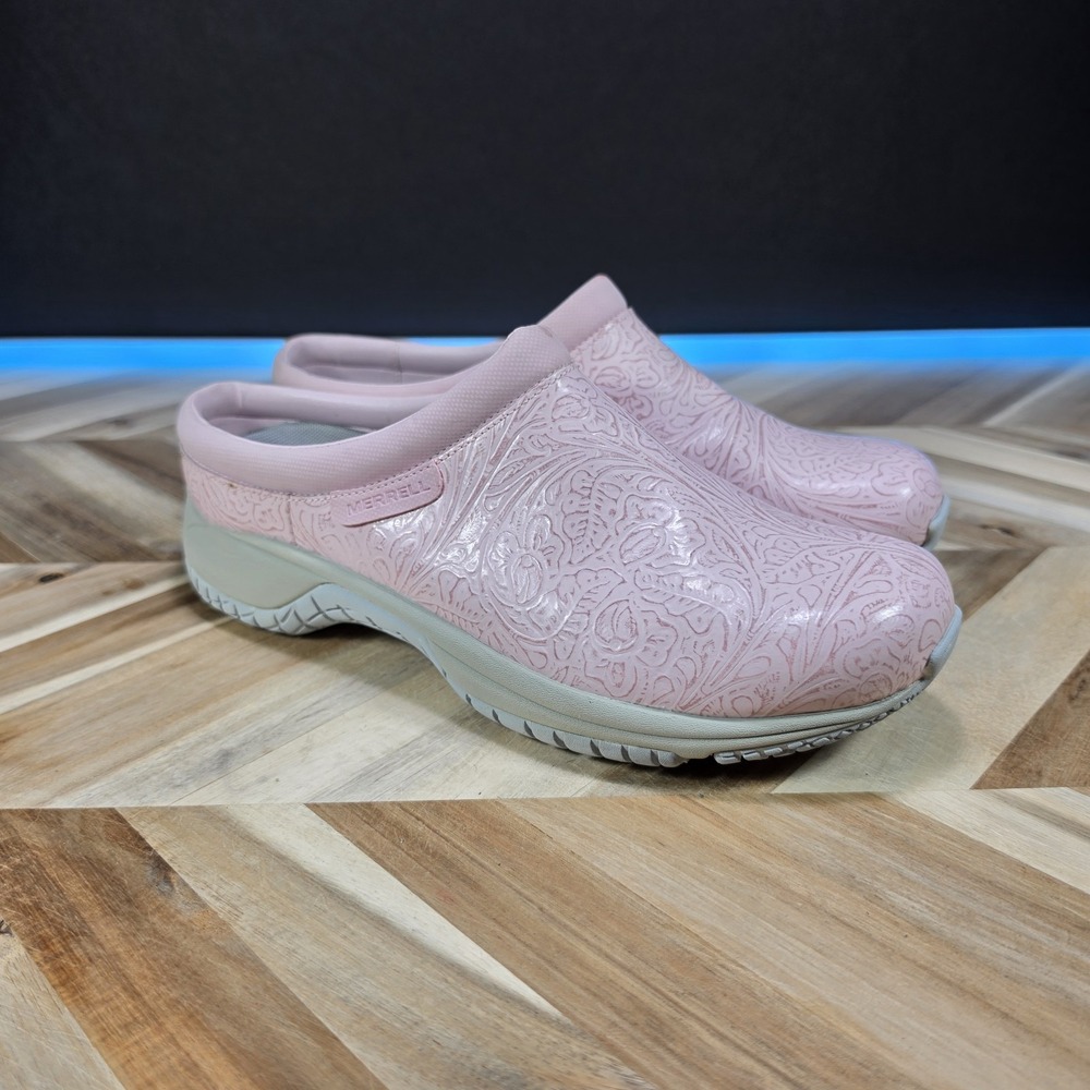 Merrell Encore Slide Pro Lab Pink Women's 11 Slip On Walking Shoes J22374
